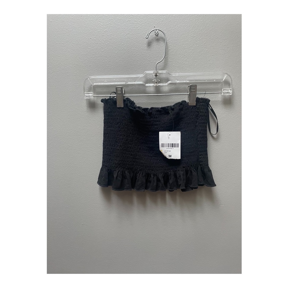 Forever 21 ruched knit tube top